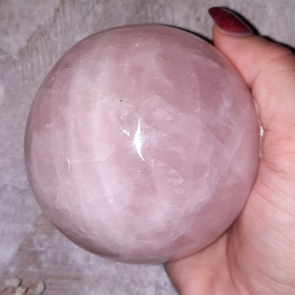 Rose Quartz Sphere